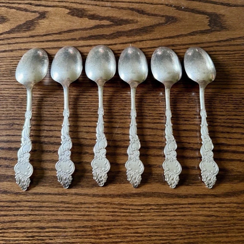 Rogers International Silver Columbia Silverplate 1893 Tablespoons (Serving)‎ 6